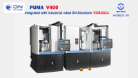 PUMA V400 tích hợp robot ROBOSOL