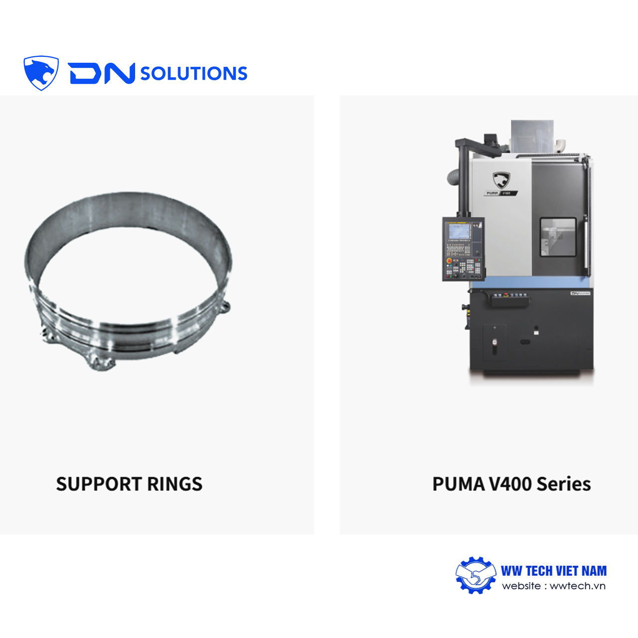 Electric vehicle (EV) components, DN Solutions' EV component machining solutions