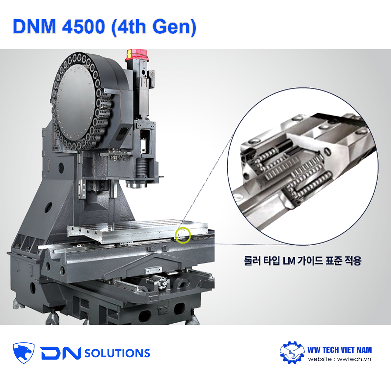 DNM 4500 (4th Gen)  CNC Vertical Machining