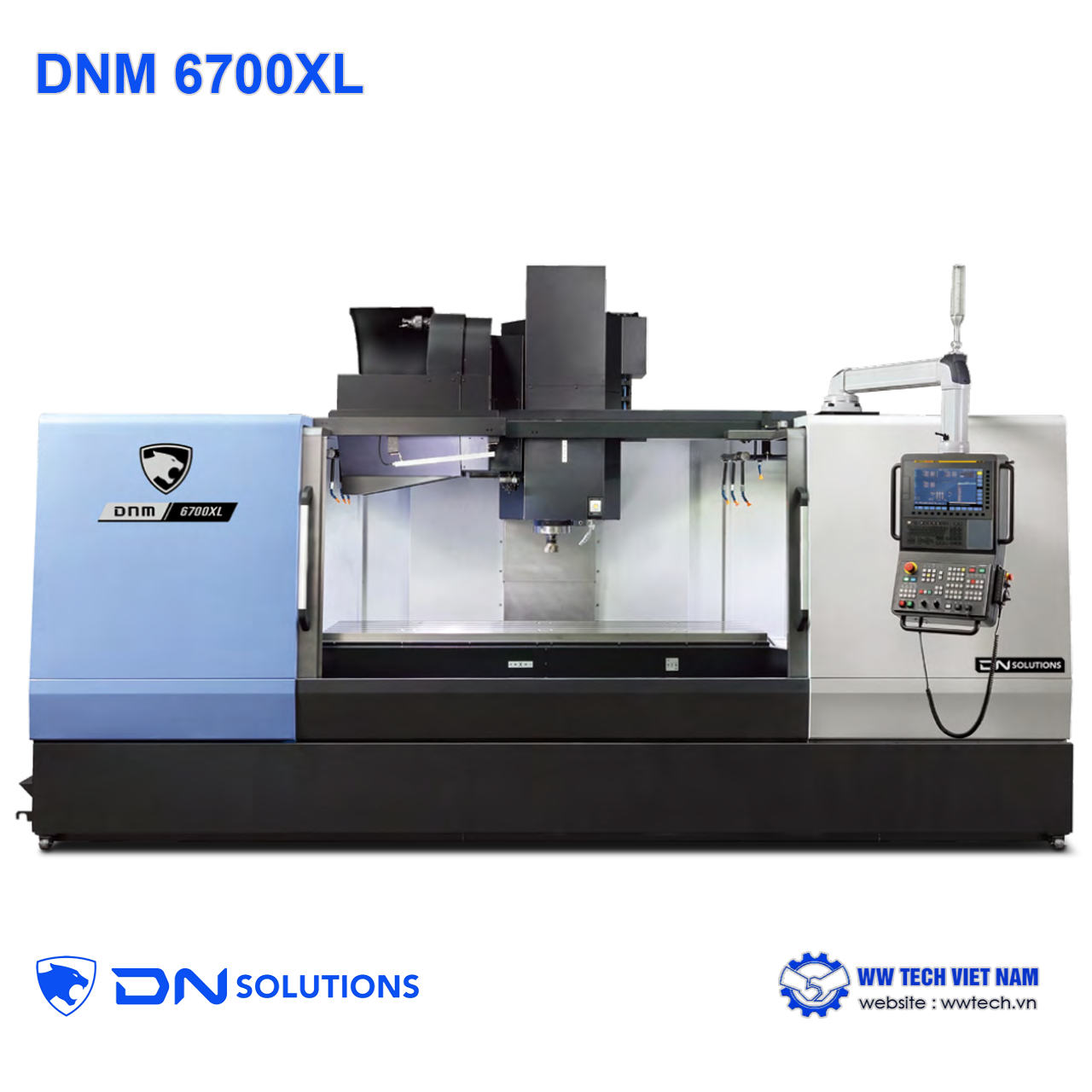 DNM 6700 large-scale CNC milling machine