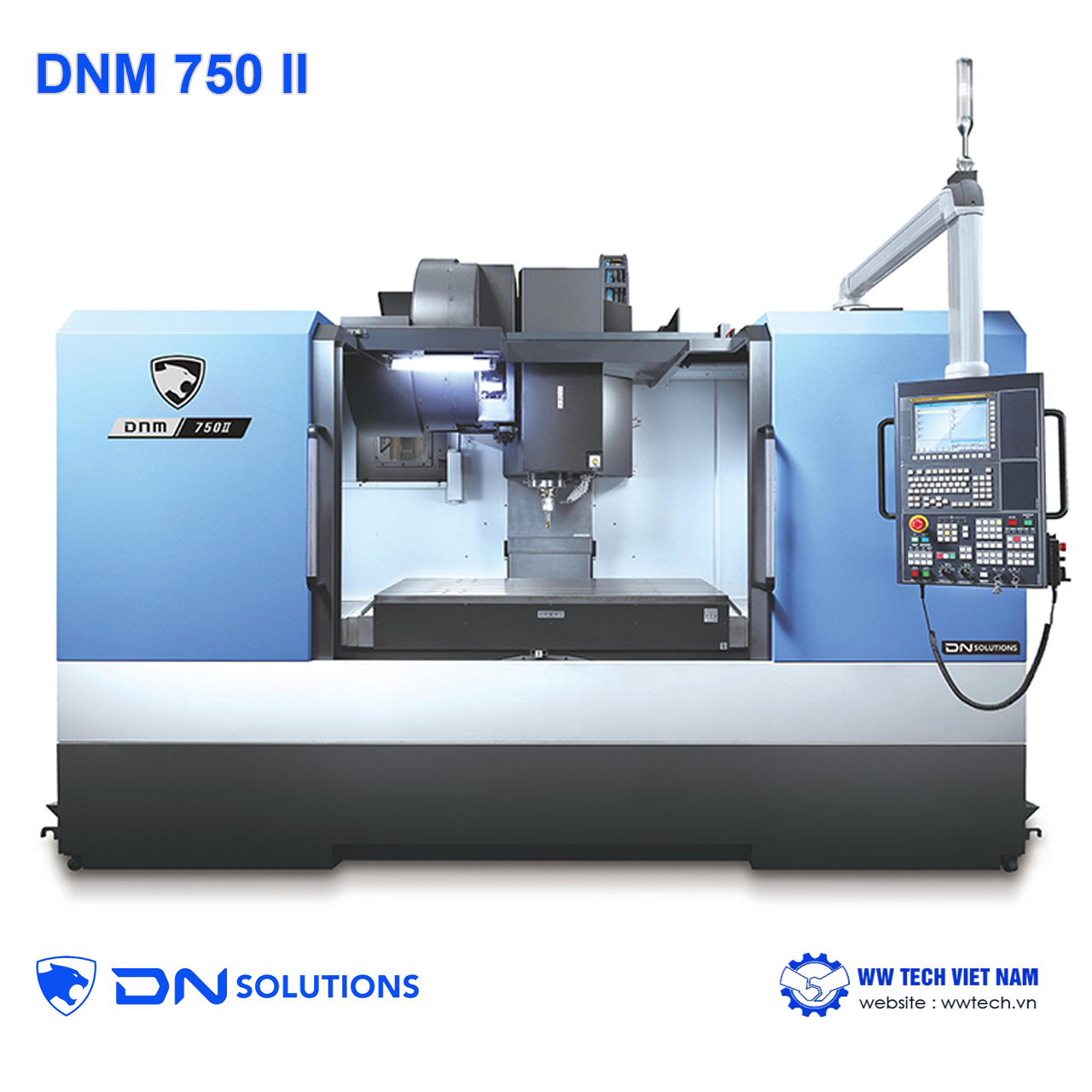 DNM 750 II high-productivity CNC Vertical Machining