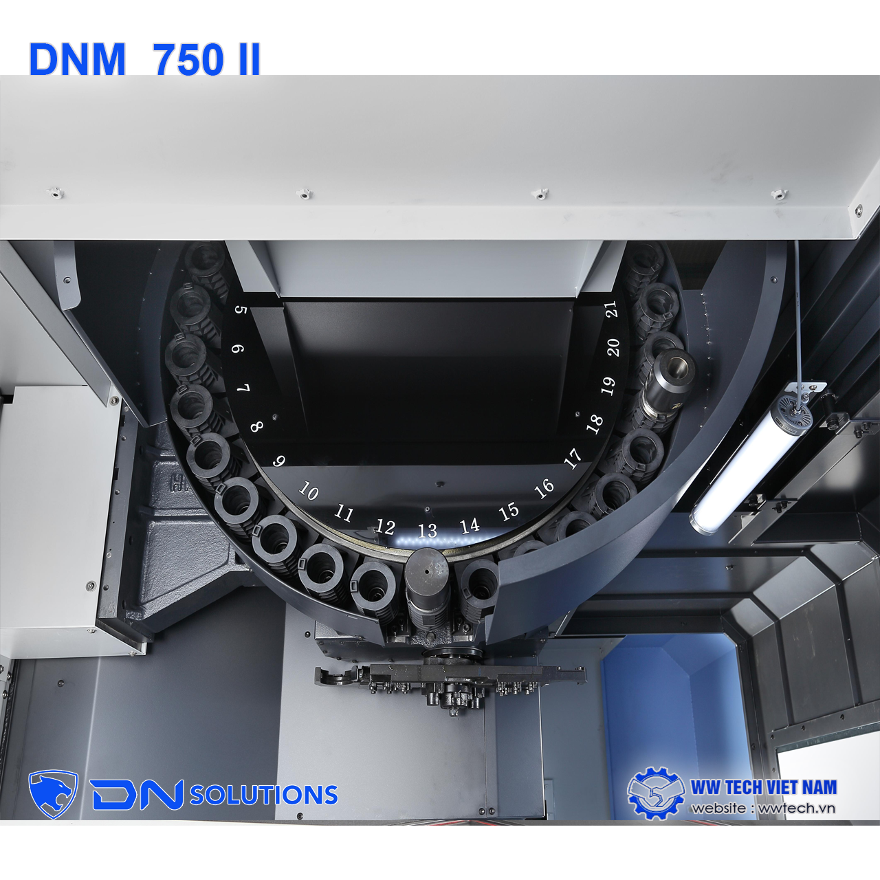 DNM 750 II high-productivity CNC Vertical Machining