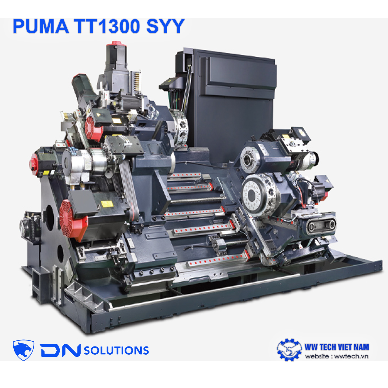 PUMA TT1300 multitasking horizontal turning machine