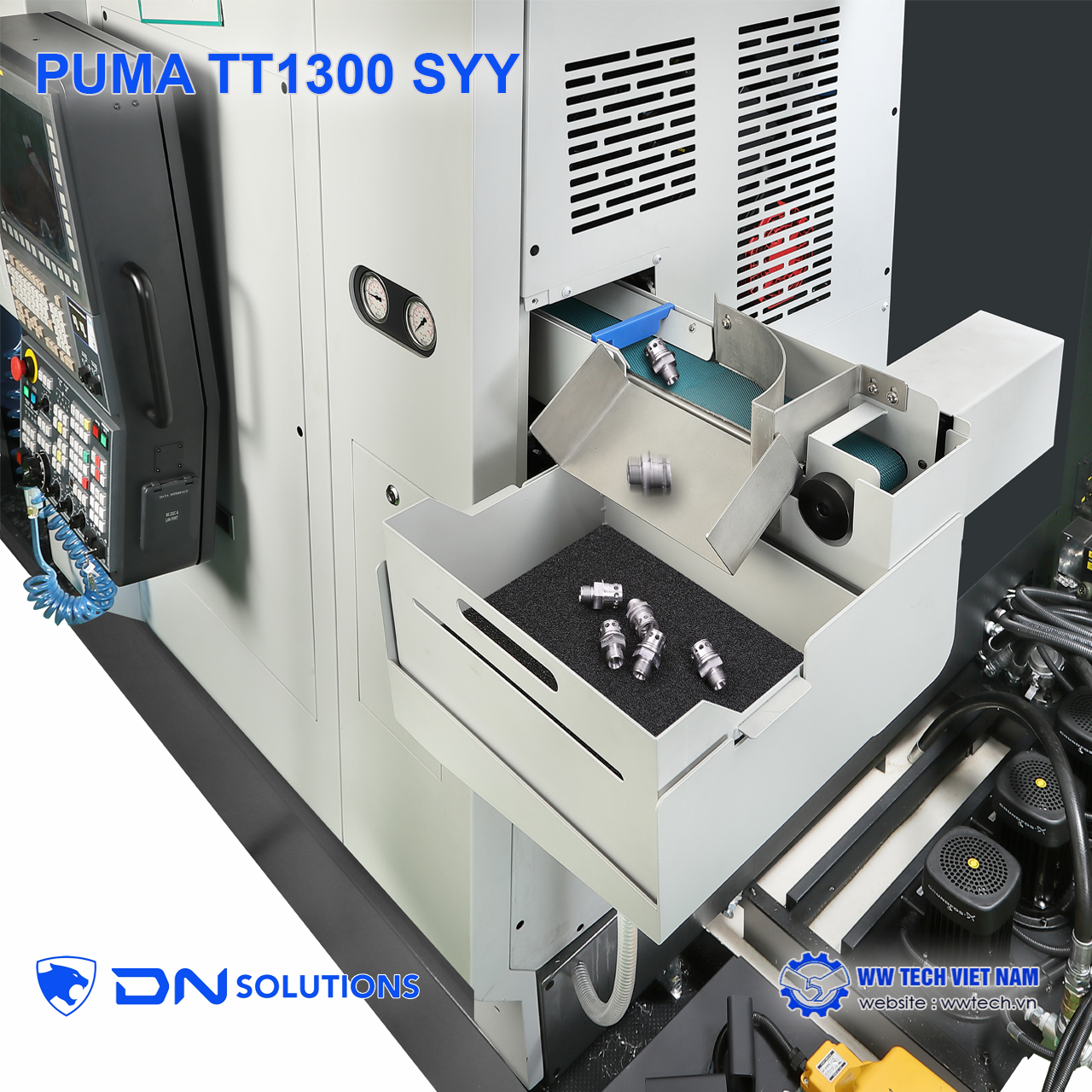 PUMA TT1300 multitasking horizontal turning machine