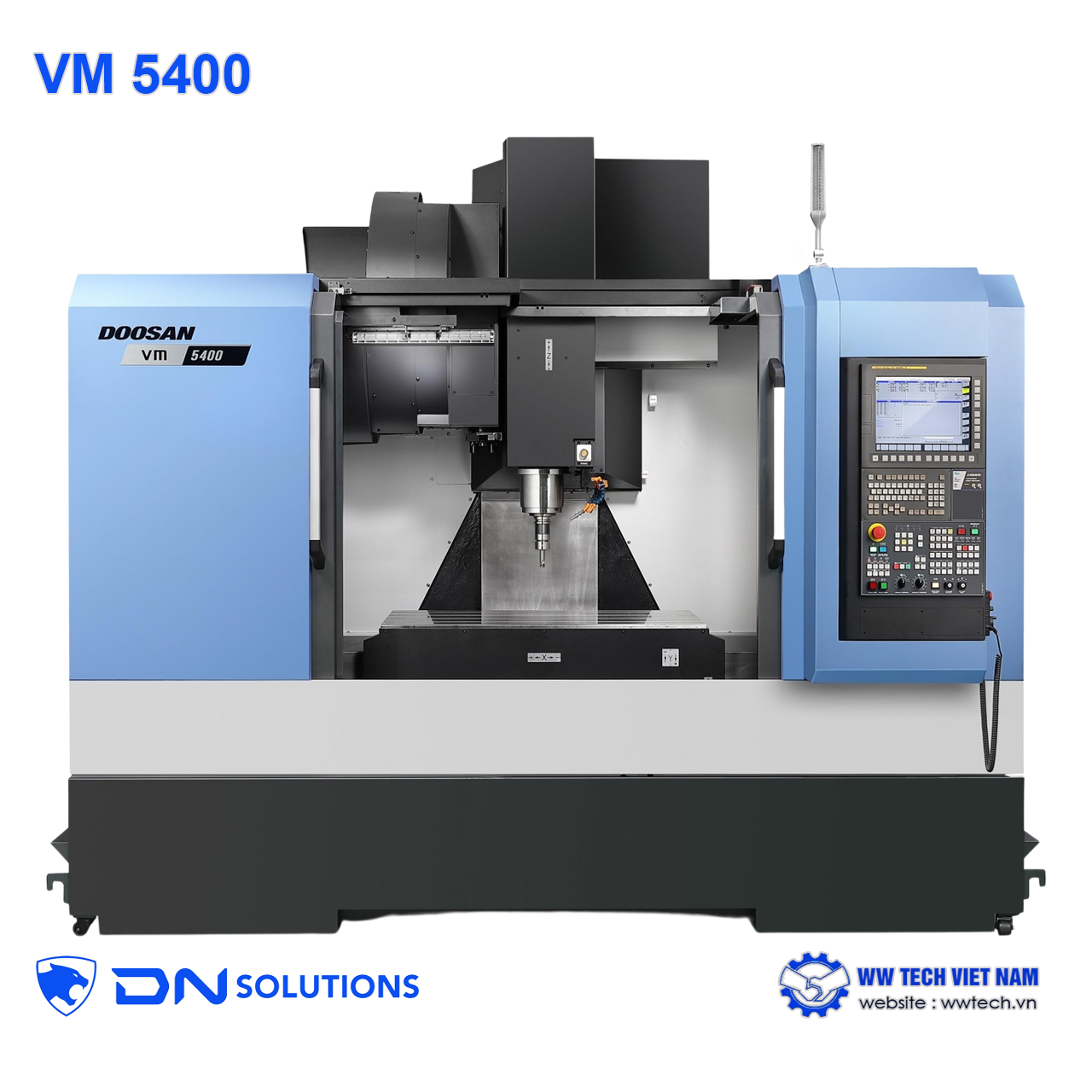VM 5400 high performance vertical CNC machine