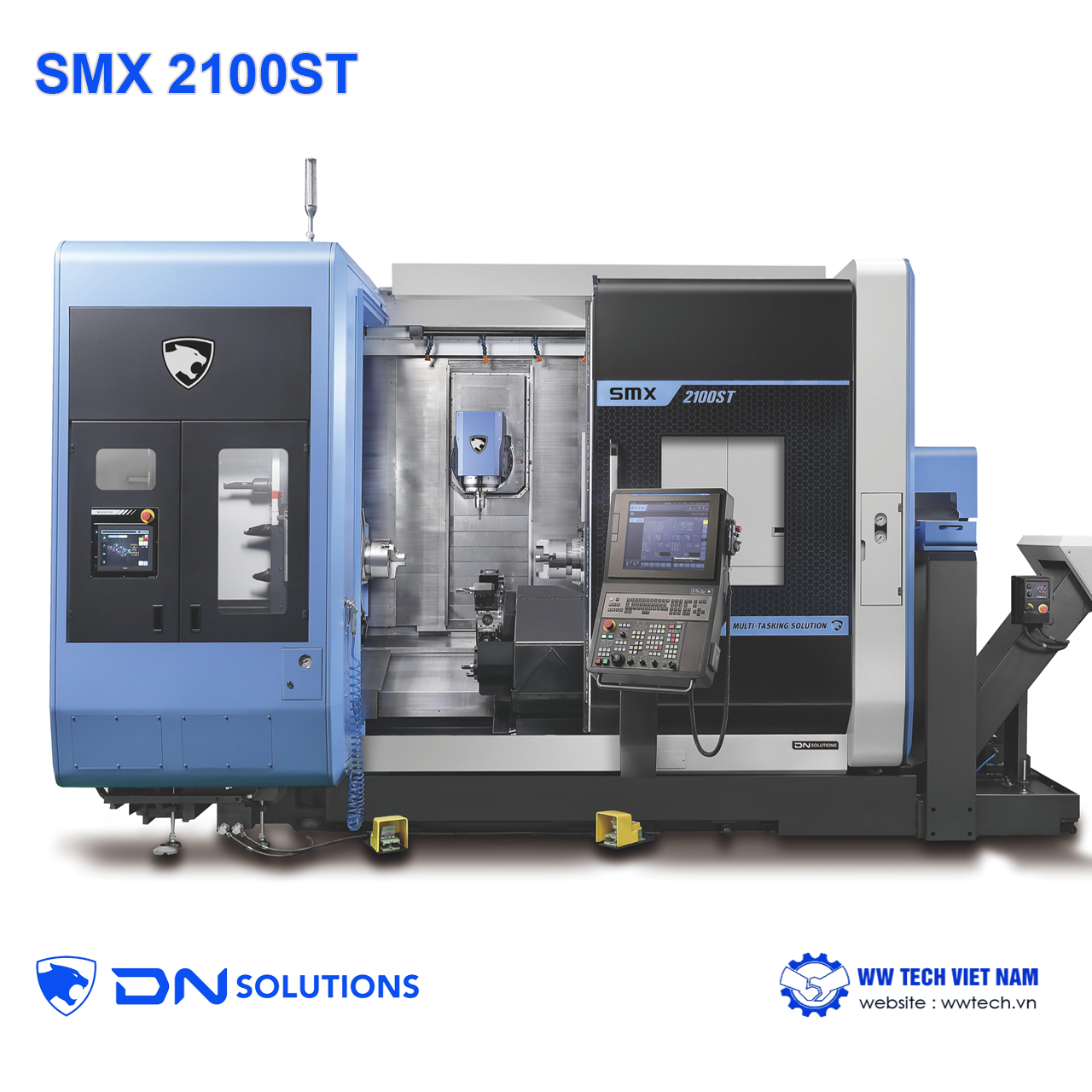 SMX 2100ST - Máy phay tiện đa trục hiệu suất cao