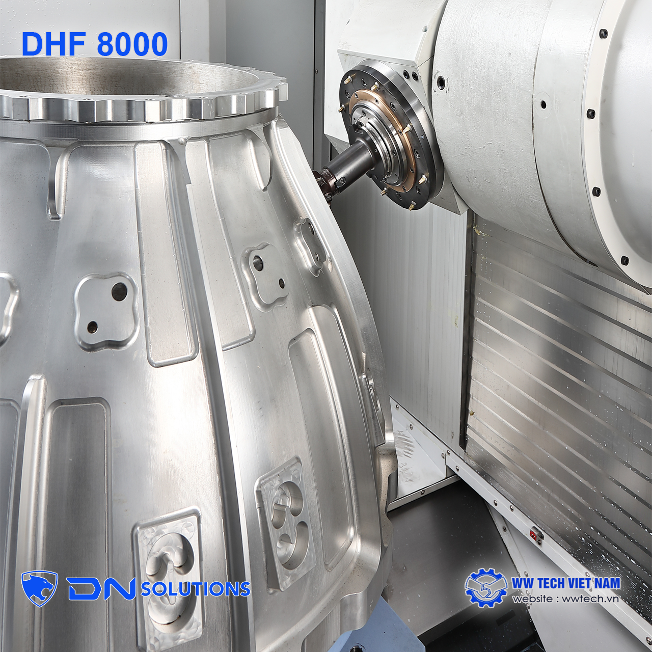 DHF 8000 Máy phay ngang CNC 5 trục