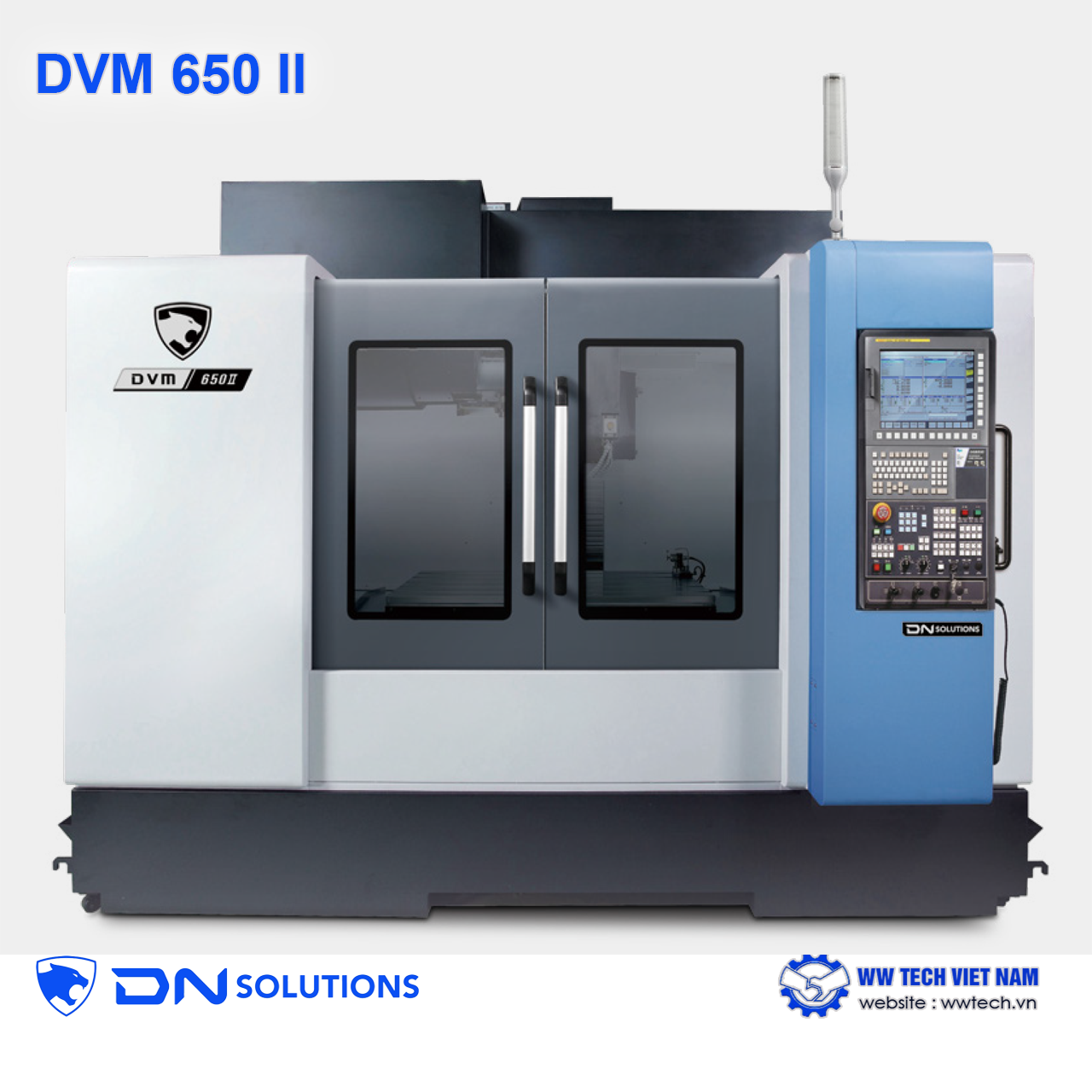 DVM 500II máy phay đứng gia công khuôn mẫu