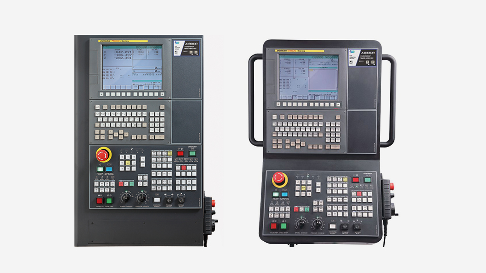 Mynx DN Solutions Fanuc i Plus, HEIDENHAIN TNC620, và SIEMENS 828D