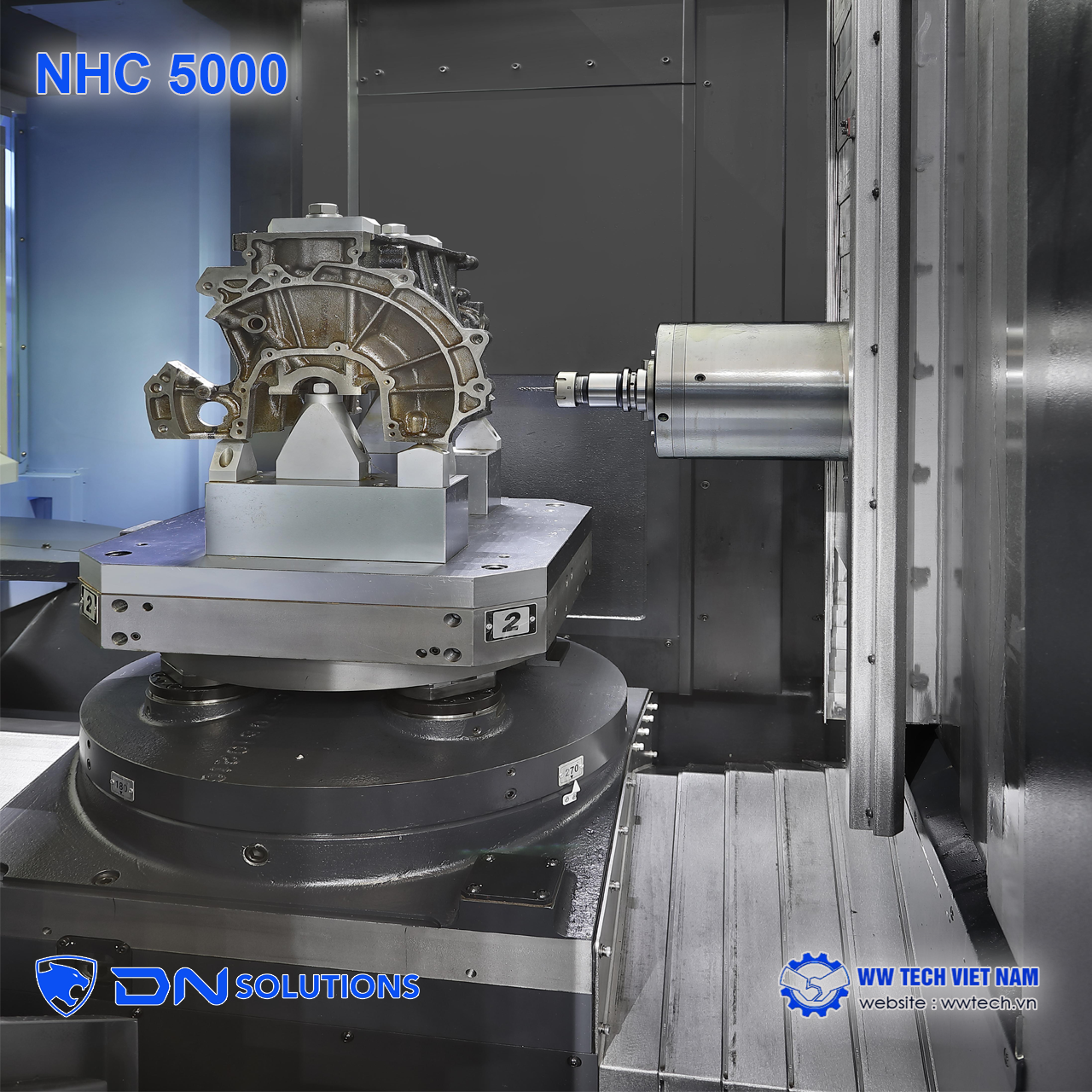 NHC 5000 máy phay ngang CNC
