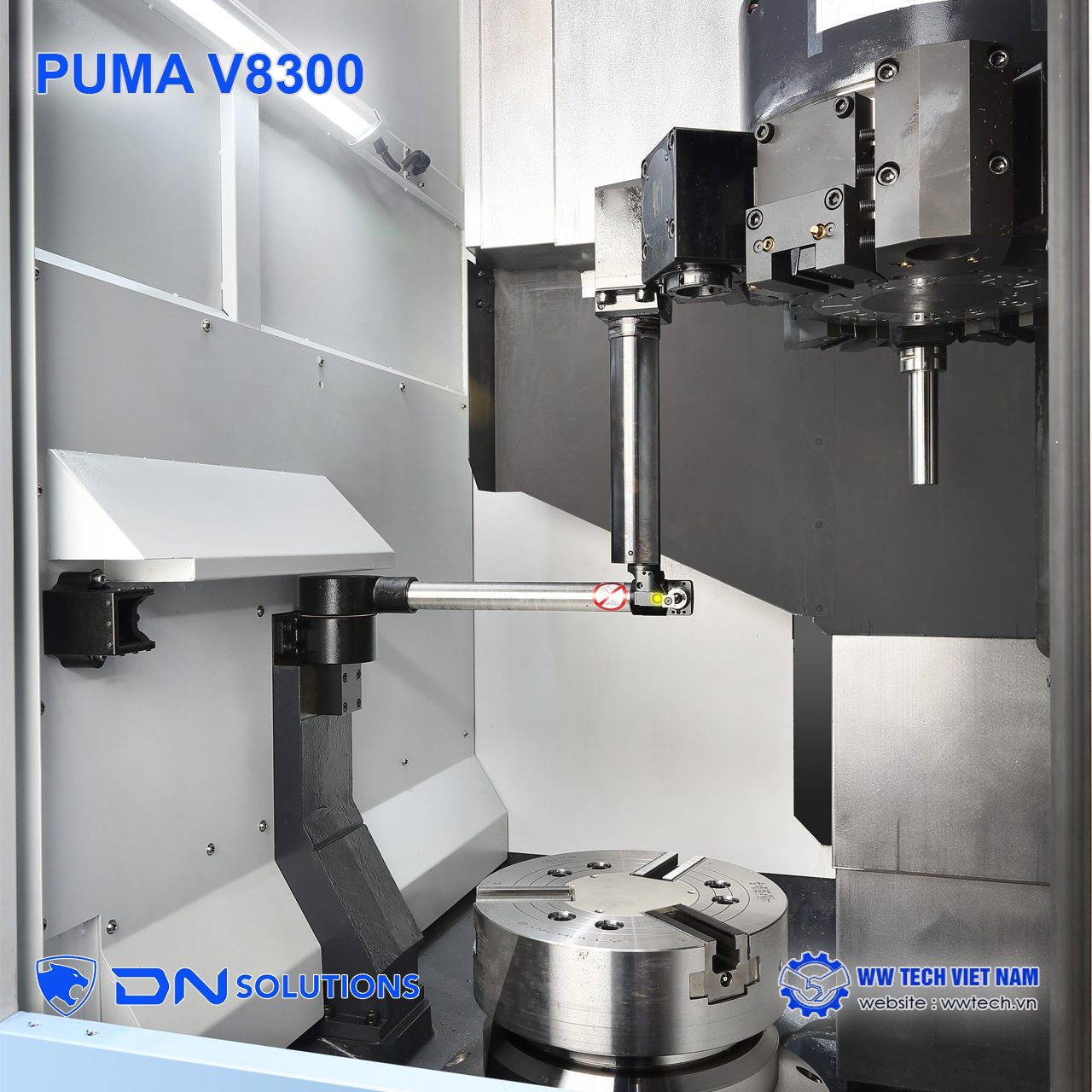 PUMA V8300 máy tiện đứng cỡ trung