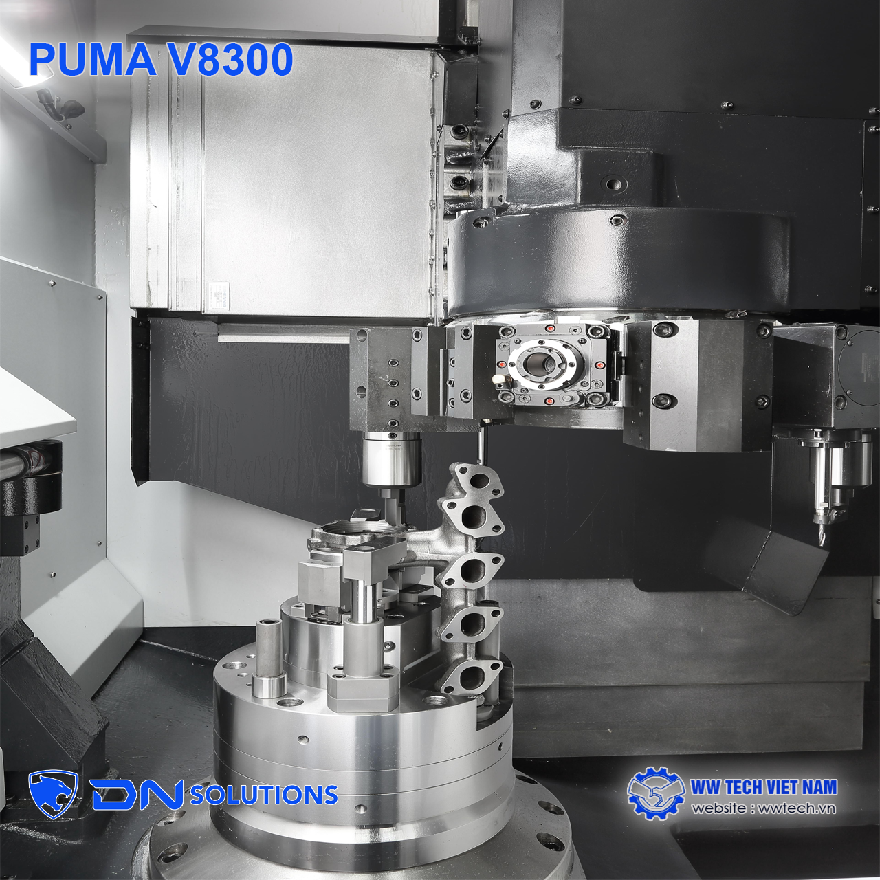 PUMA V8300 máy tiện đứng cỡ trung
