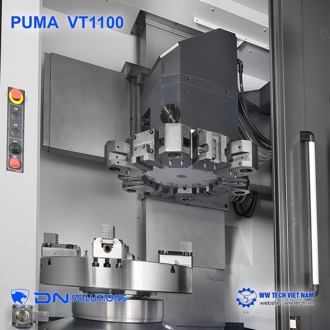 PUMA VT1100 máy tiện đứng CNC cỡ lớn