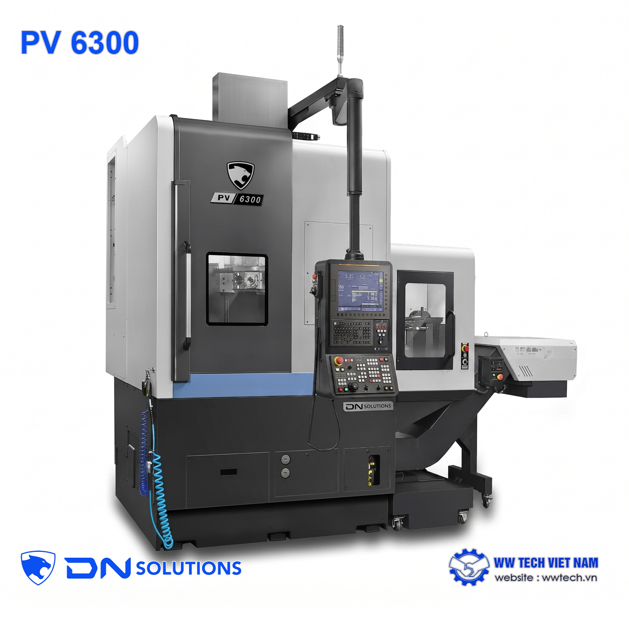 PV 6300 máy tiện đứng năng suất cao