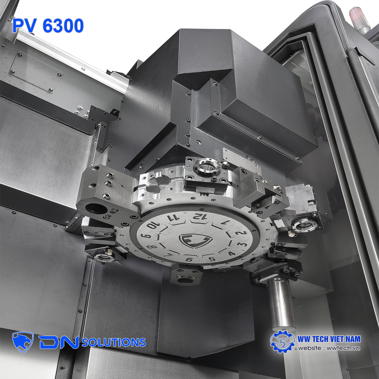 PV 6300 máy tiện đứng năng suất cao