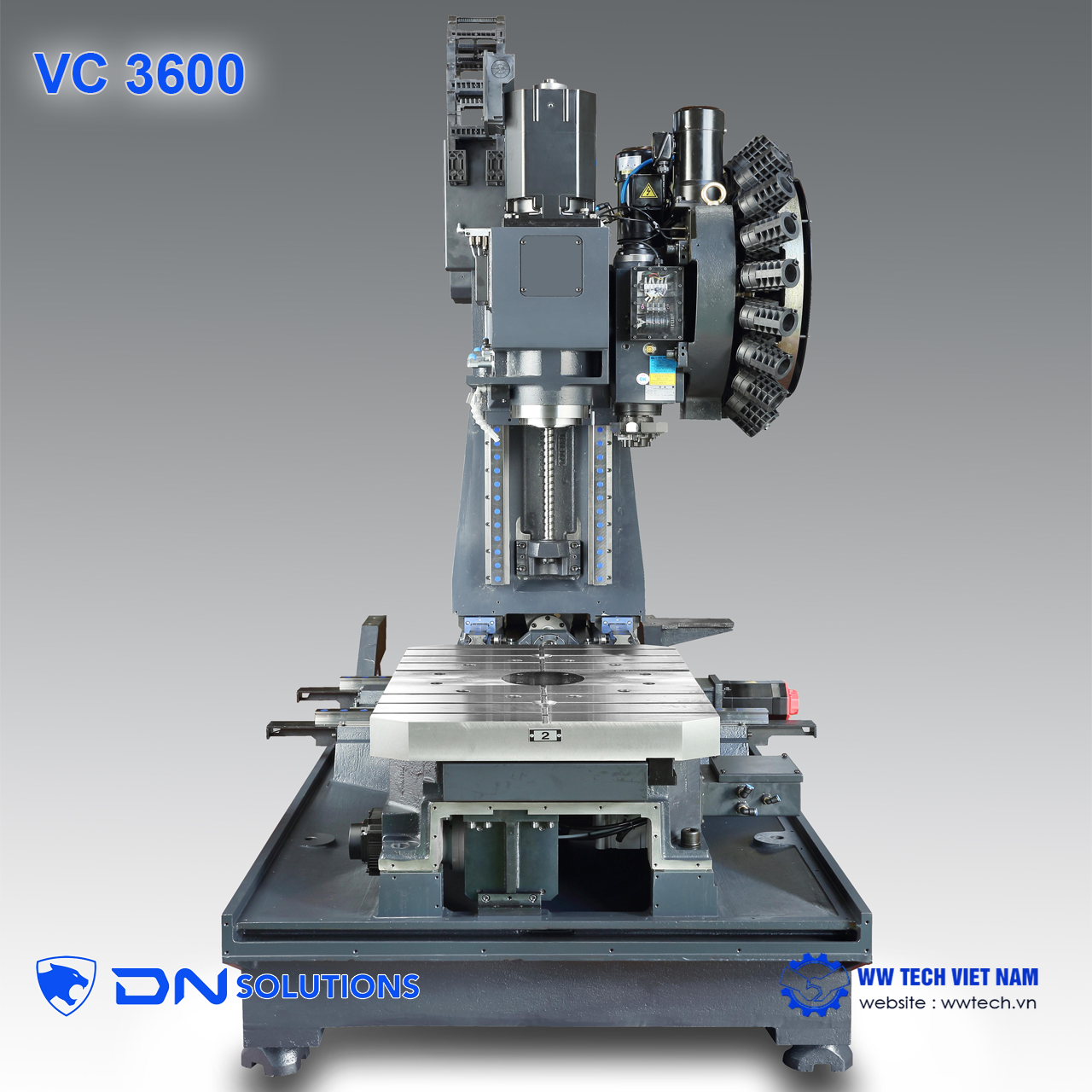 VC 3600 Máy phay CNC hai pallet